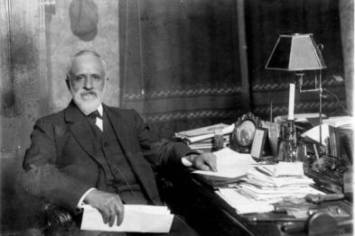 P.W.A. Cort. van der Linden Min. Pres. en Min. v. Binnenl. Zaken 1913