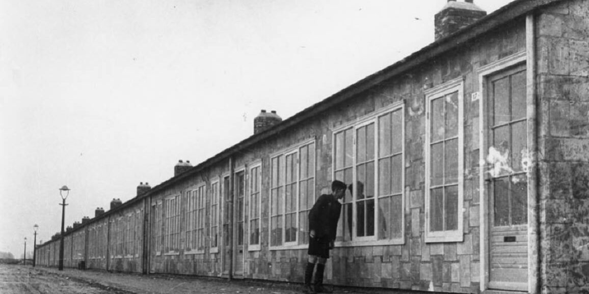 Brabantse Dorp, nooddorp in Rotterdam – Stadsarchief Den Haag